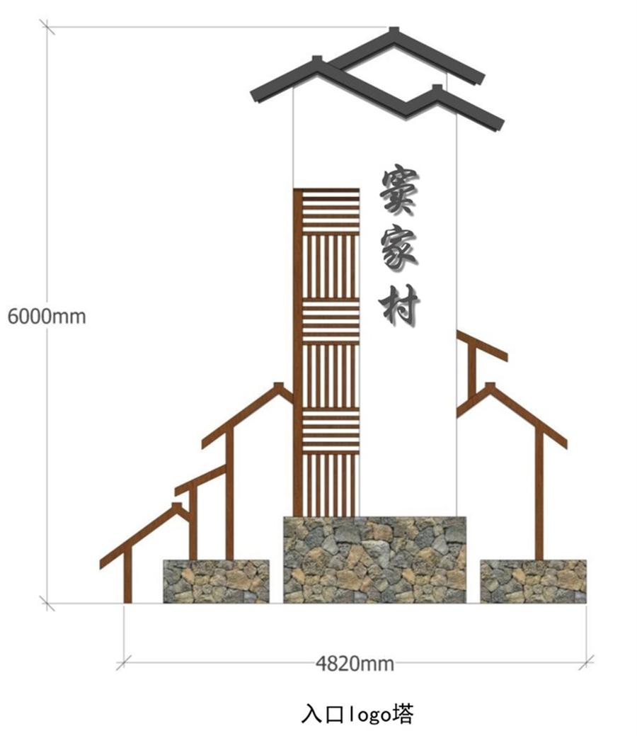 【標識設計】美麗村居建設的亮麗風景線(圖2)