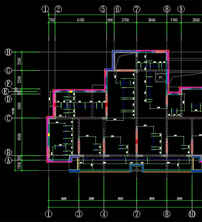 施工圖欣賞:上海富凝裝配式建筑BIM正向拆分設(shè)計(jì)(圖5)