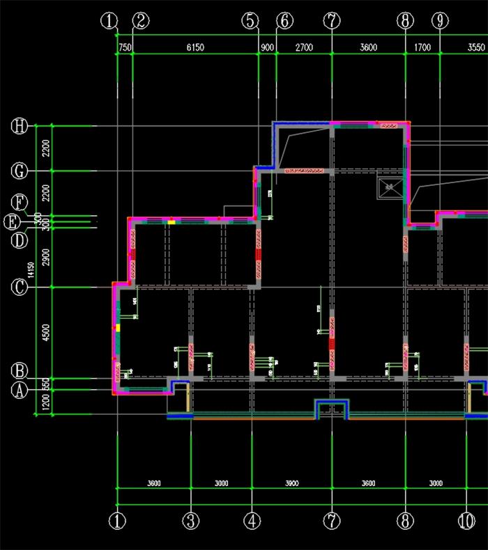 施工圖欣賞:上海富凝裝配式建筑BIM正向拆分設(shè)計(jì)(圖6)